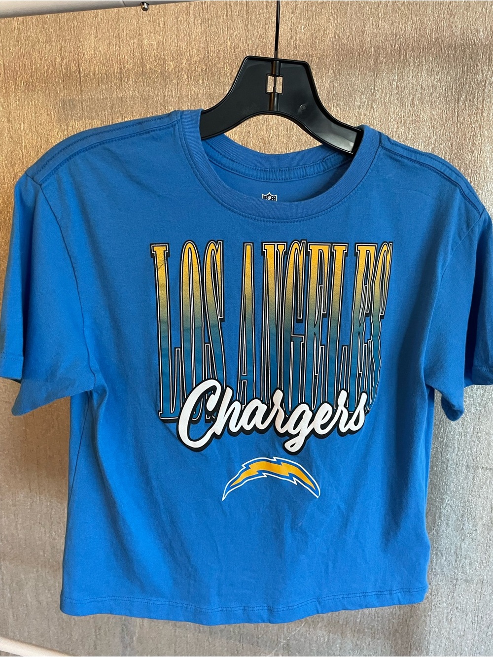 Official NFL Woman’s Tee | Los Angeles Chargers | Blue and Yellow - Picture 13 of 14